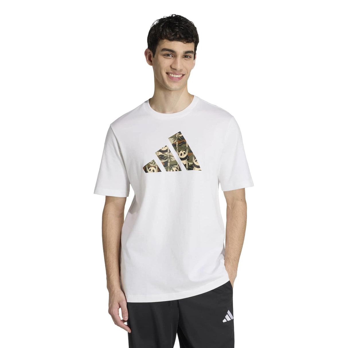 PANDA CHILL CAMO GRAPHIC T-SHIRT - Runner