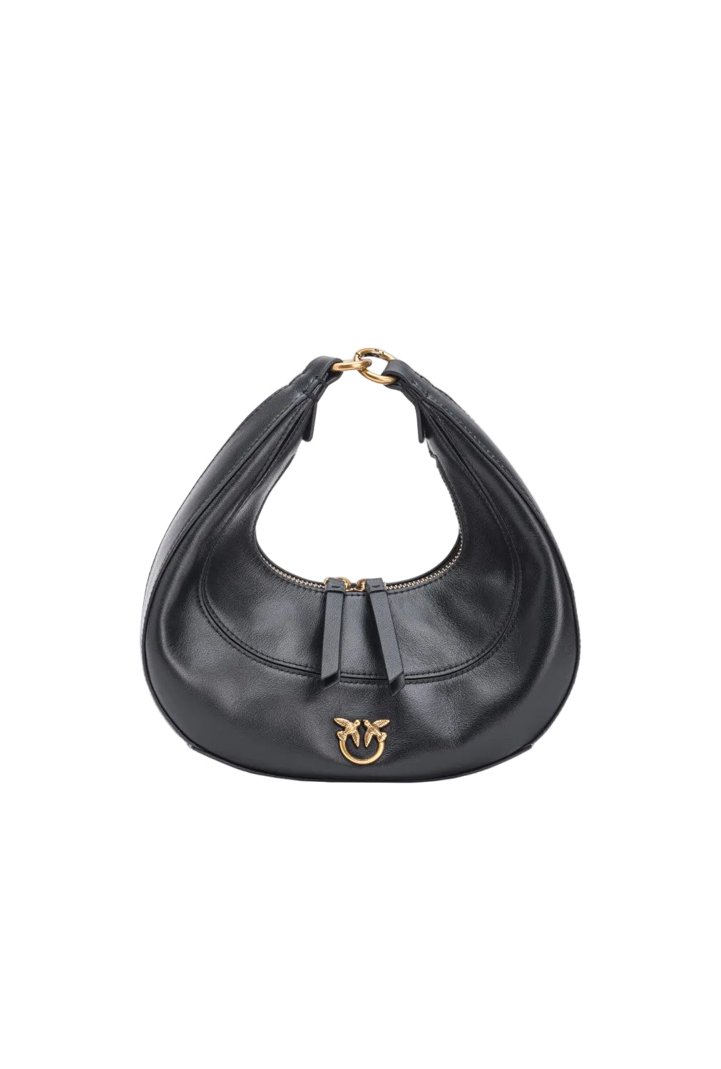PINKO BRIOCHE HOBO MINI VITELLO MORBIDO BAG PB40 - Runner