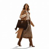 PINKO Calfskin Flower Shoulder bag PB8 - Runner