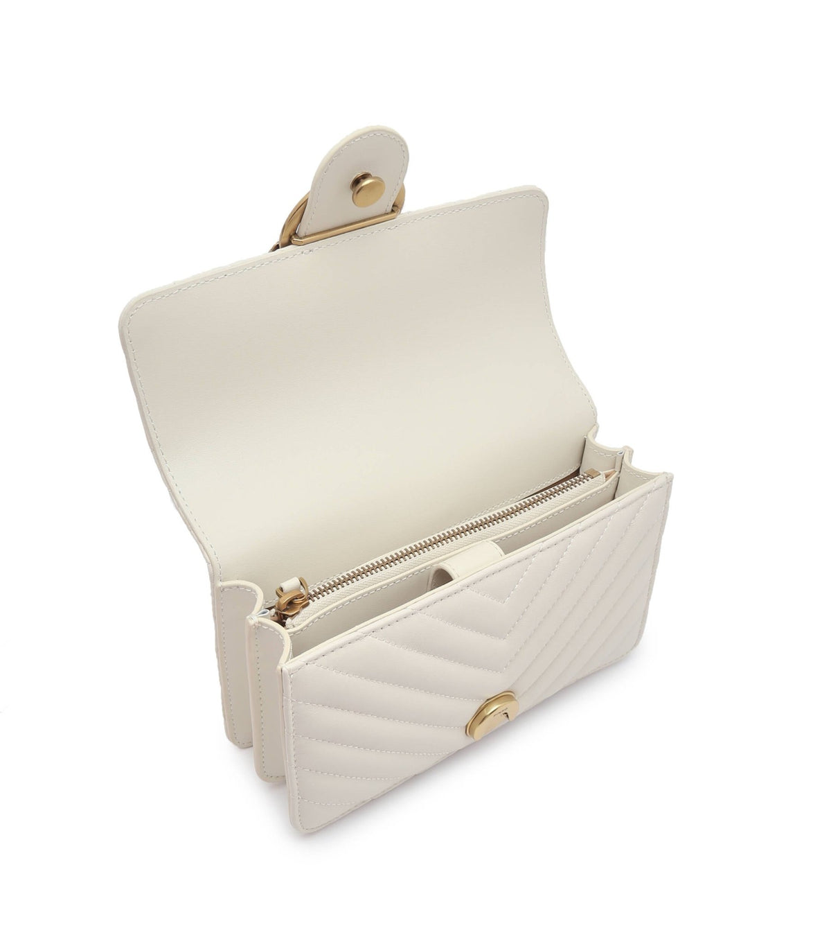PINKO Icon Love Mini Bag with V Lining PB31 - Runner