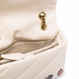 PINKO Leather messenger bag MINI PUFF VERSITY PINS CL PB15 - Runner