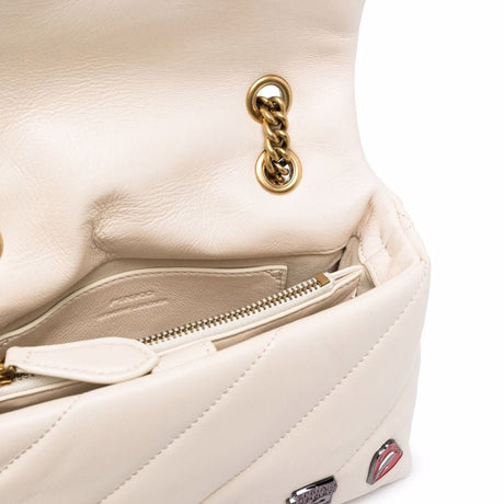 PINKO Leather messenger bag MINI PUFF VERSITY PINS CL PB15 - Runner