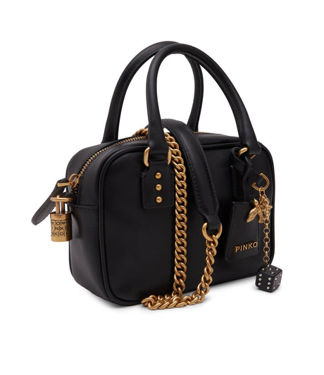 PINKO Leather shoulder bag BOWLING PB48 - Runner