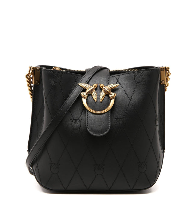 PINKO LOVE BUCKET WAVE LOGO – black PB75 - Runner