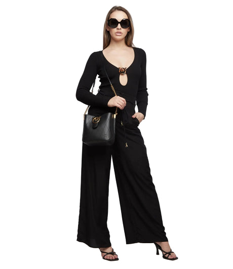 PINKO LOVE BUCKET WAVE LOGO – black PB75 - Runner