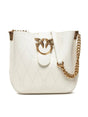 PINKO LOVE BUCKET WAVE LOGO – WHITE PB76 - Runner