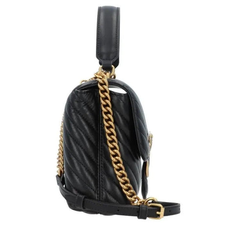 PINKO Love Lady black - Leather - Women's - Magnetic closure PB33 - Runner
