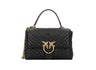 PINKO Love Lady black - Leather - Women's - Magnetic closure PB33 - Runner