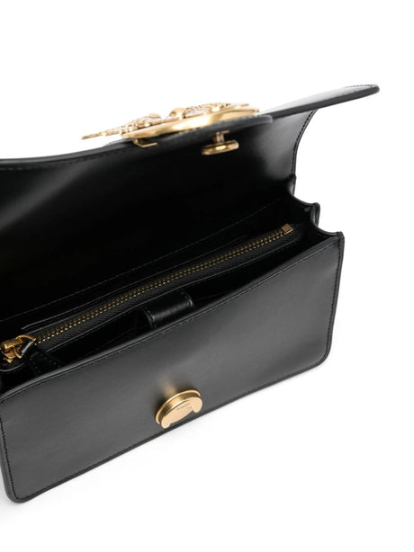 PINKO Mini Love One leather crossbody bag PB11 - Runner