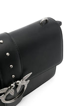PINKO Mini Love One leather crossbody bag PB12 - Runner