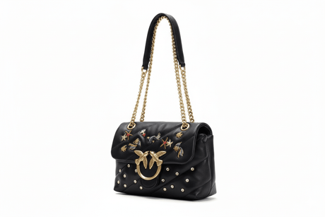 PINKO Mini Love Puff Sea Jewels Bag black CL PB16 - Runner