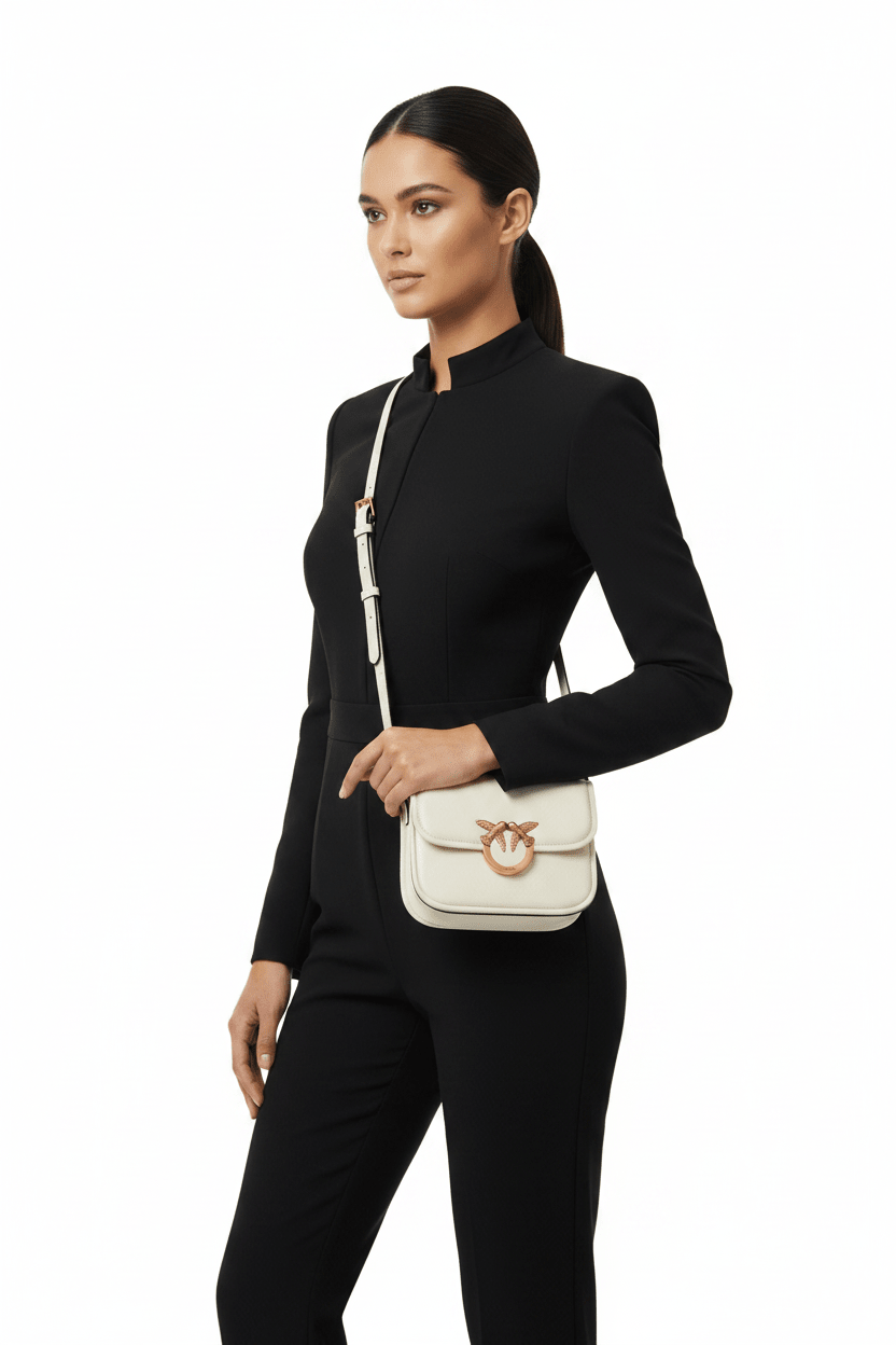 PINKO Women's Black 'Love Bag Box' Shoulder Bag PB70 - Runner
