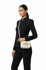 PINKO Women's Black 'Love Bag Box' Shoulder Bag PB70 - Runner