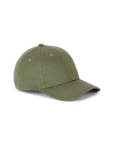 Plain 100% cotton cap - khaki - Runner
