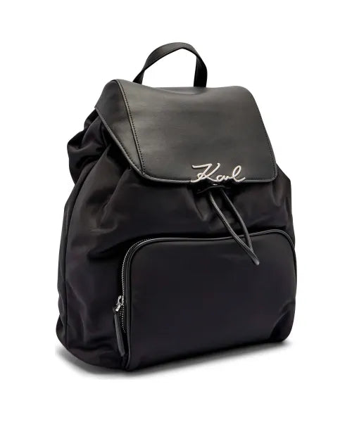 KARL LEGERFELD Paris Large Nylon Backpack Bag KB78