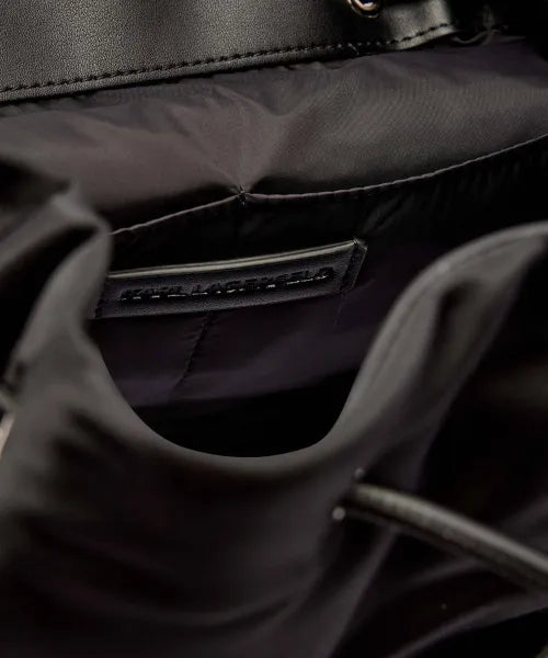 KARL LEGERFELD Paris Large Nylon Backpack Bag KB78