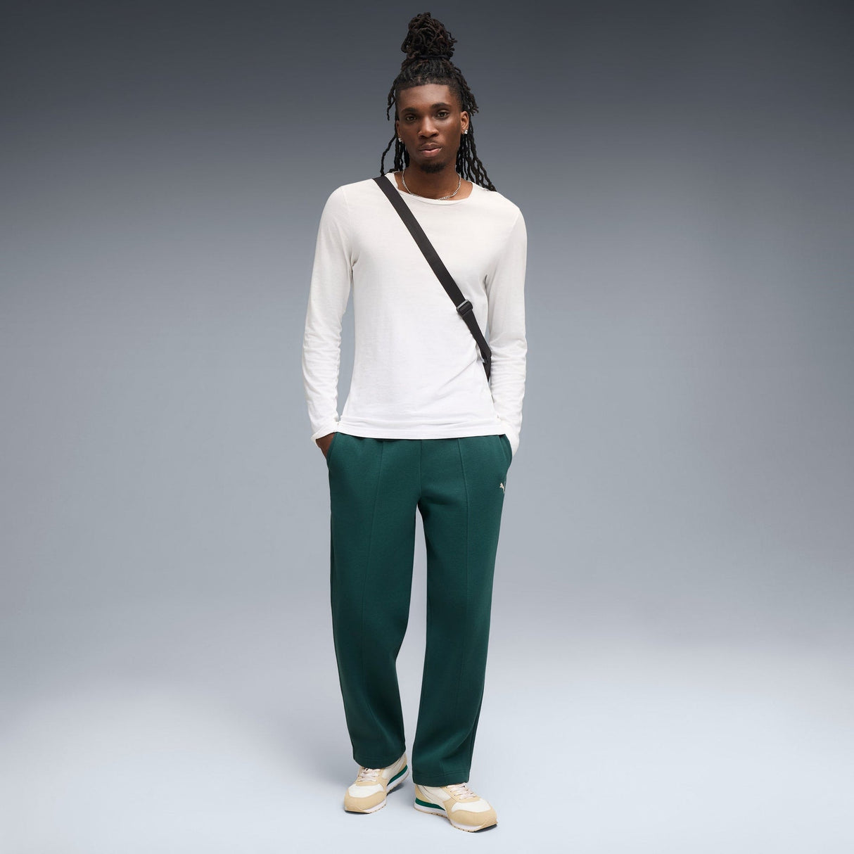 PUMA Class Relaxed Pintuck Sweatpants Men - Runner