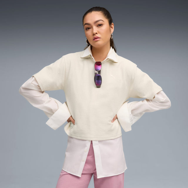 PUMA Class Relaxed Polo Tee Women - Runner