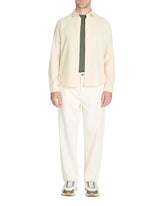 Regular - Fit 100% Cotton Chambray Shirt - Beige - Runner