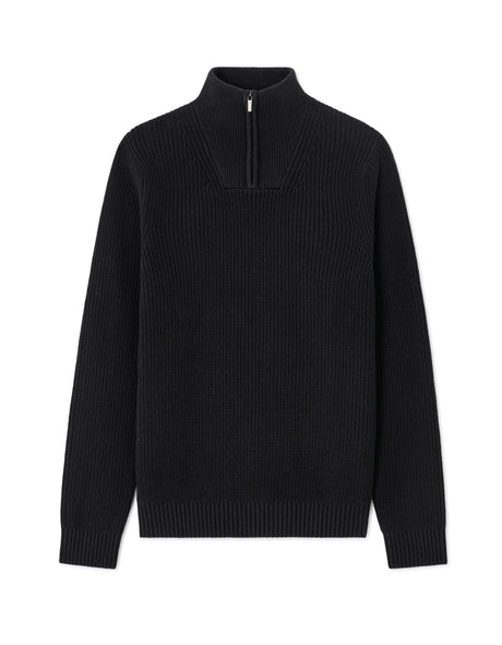 Regular Fit Trucker Neck Sweater - Runner