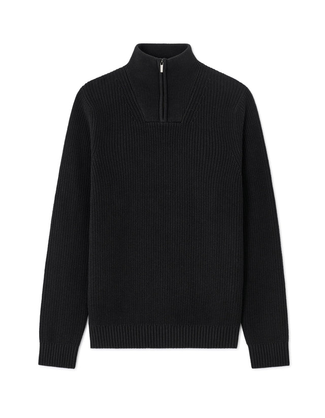 Regular Fit Trucker Neck Sweater - Runner