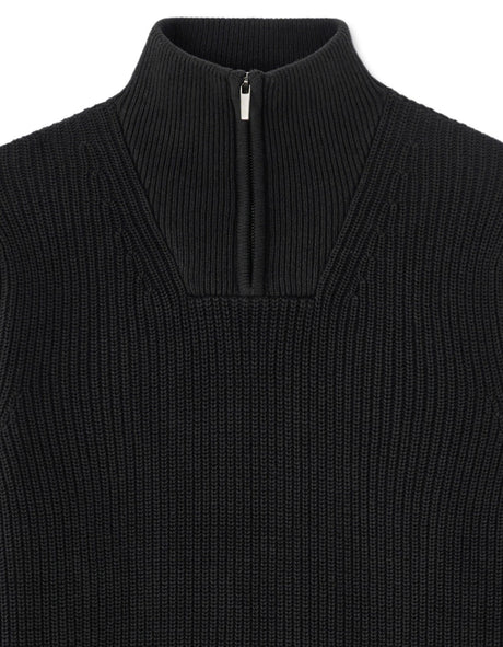 Regular Fit Trucker Neck Sweater - Runner