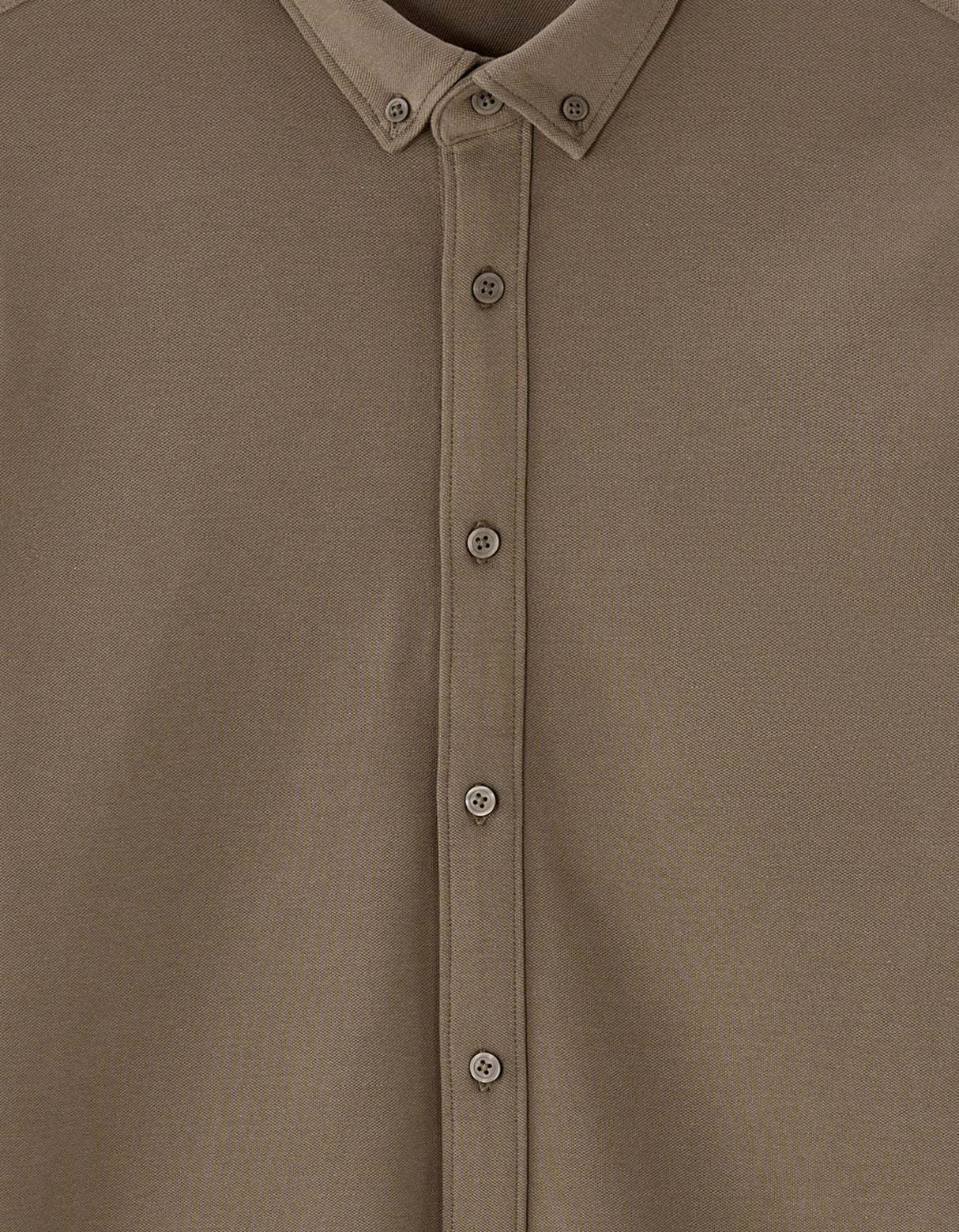 Regular Piqué Jersey Shirt - Runner