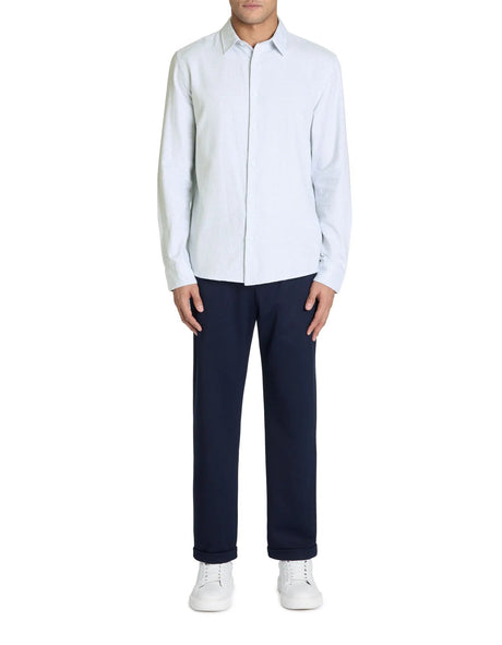 Regular Polka Dot Shirt 100% Cotton - White - Runner