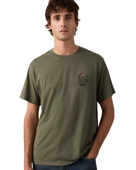 Relaxed Fit Graphic Tee - Runner