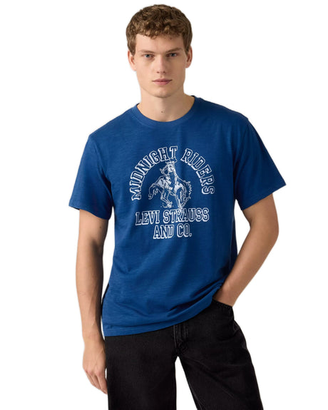 Relaxed Fit Short Sleeve Graphic T-shirt - Runner