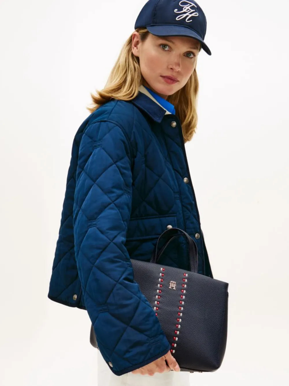 TOMMY HILFIGER Logo Tote Bag TB242