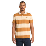 Rugby Striped Short Sleeve Polo - Runner