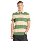 Rugby Striped Short Sleeve Polo - Runner