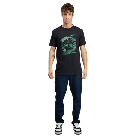 Rugged Logo Chest Ss Tee - Runner