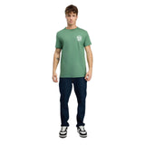 Rugged Logo Texture Ss Tee - Runner