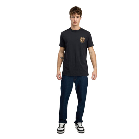 Rugged Logo Texture Ss Tee - Runner