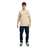 Rugged Logo Texture Ss Tee - Runner