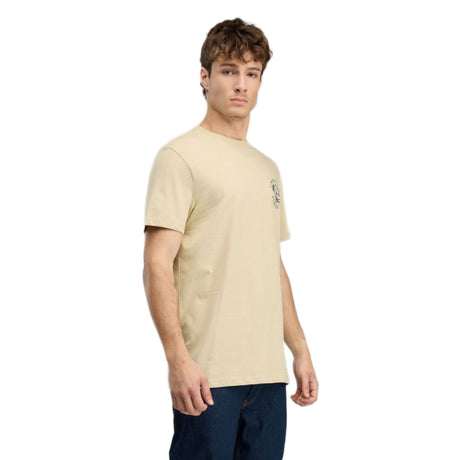 Rugged Logo Texture Ss Tee - Runner