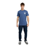 Rugged Logo Texture Ss Tee - Runner