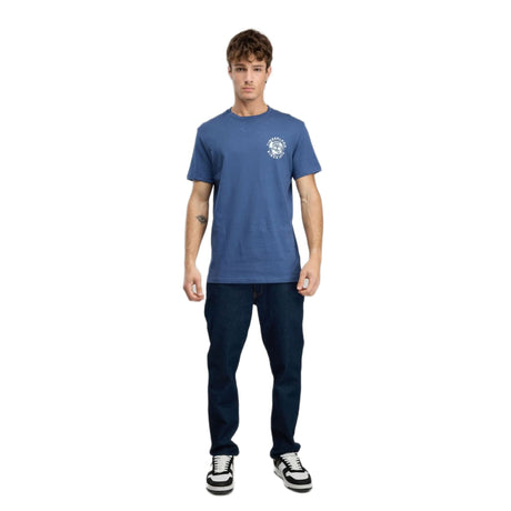 Rugged Logo Texture Ss Tee - Runner
