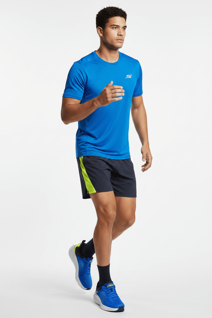 SCKECHERS MEN  GO RUN Elevate – Vandura -220322-BLYL- SKM66 - Runner