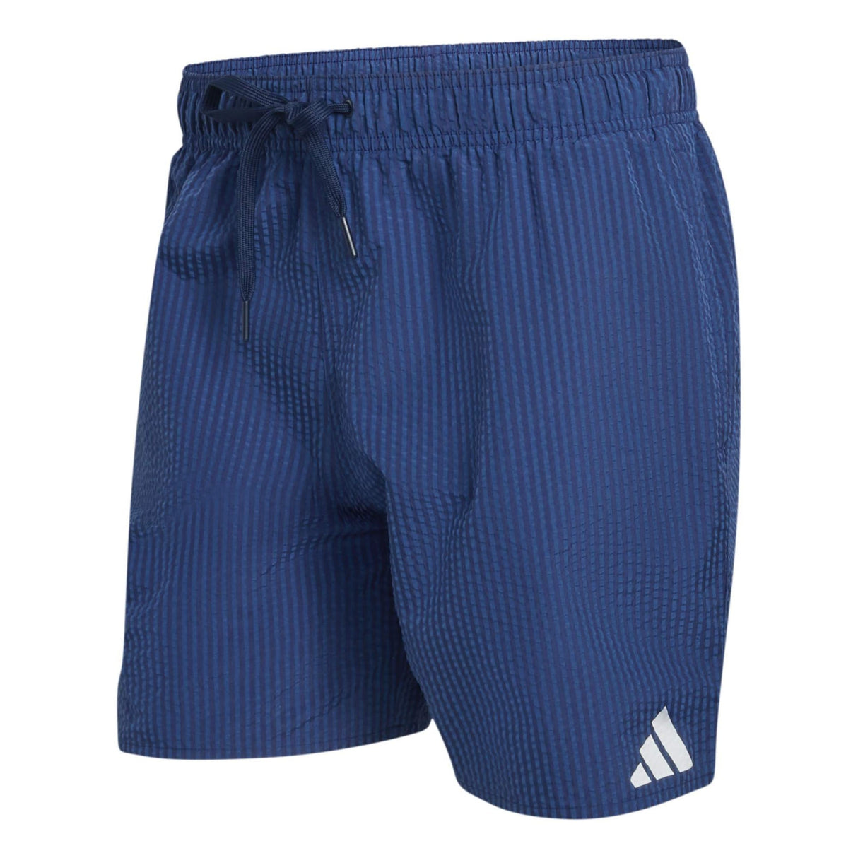 Seersucker Stripy Swim Shorts 5-Inch - Runner
