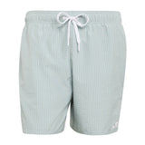 Seersucker Stripy Swim Shorts 5 - Inch - Runner