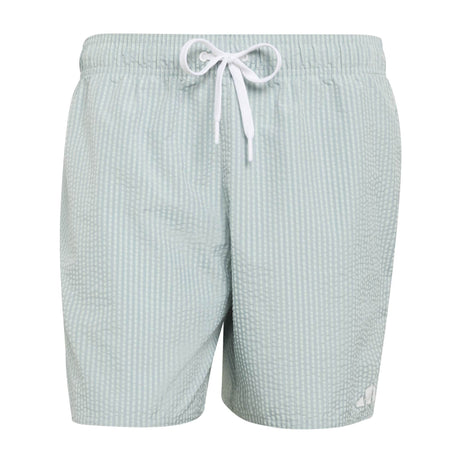 Seersucker Stripy Swim Shorts 5 - Inch - Runner