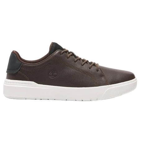 SENECA BAY LOW LACE UP SNEAKER DARK BROWN FULL GRAIN - Runner