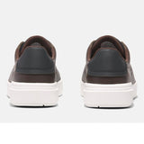 SENECA BAY LOW LACE UP SNEAKER DARK BROWN FULL GRAIN - Runner