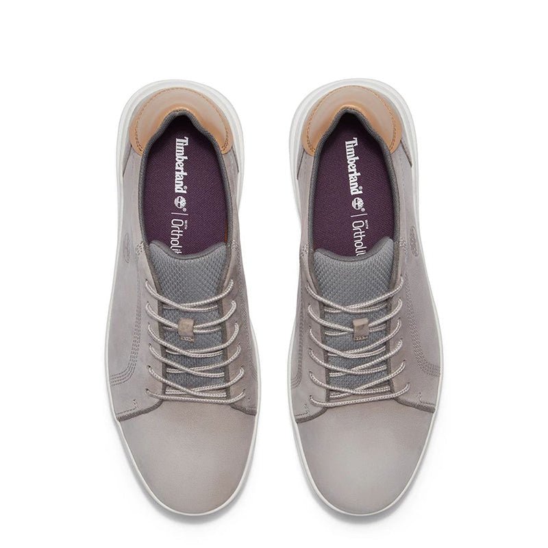 SENECA BAY LOW LACE UP SNEAKER LIGHT GREY NUBUCK - Runner