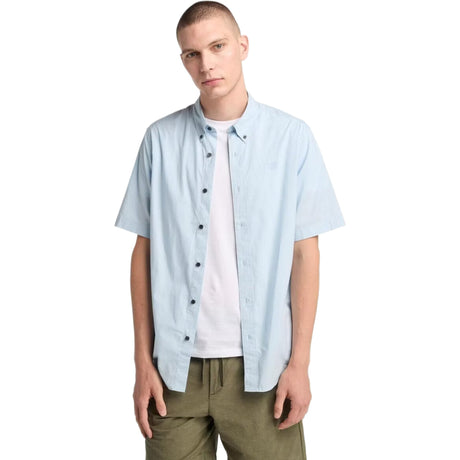 Short Sleeve Stretch Poplin Shirt - Runner
