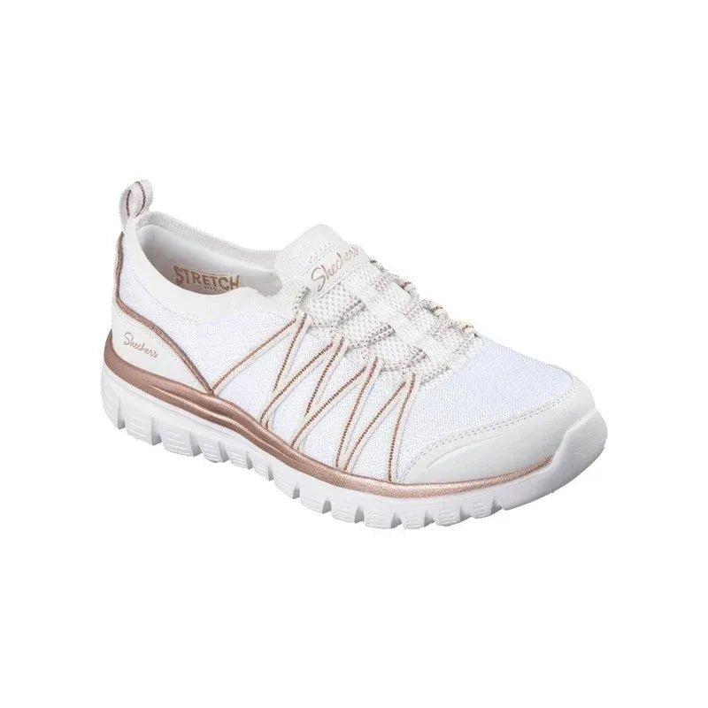 SKECHER Graceful - Purecrush in the Taupe/Gold colorway 100888/WTRG skw223 - Runner
