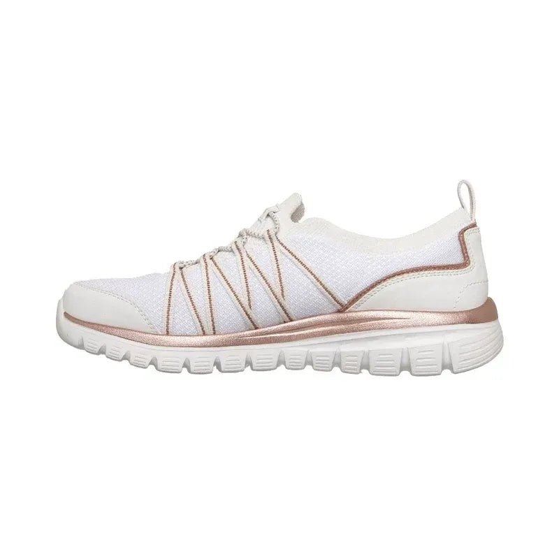SKECHER Graceful - Purecrush in the Taupe/Gold colorway 100888/WTRG skw223 - Runner